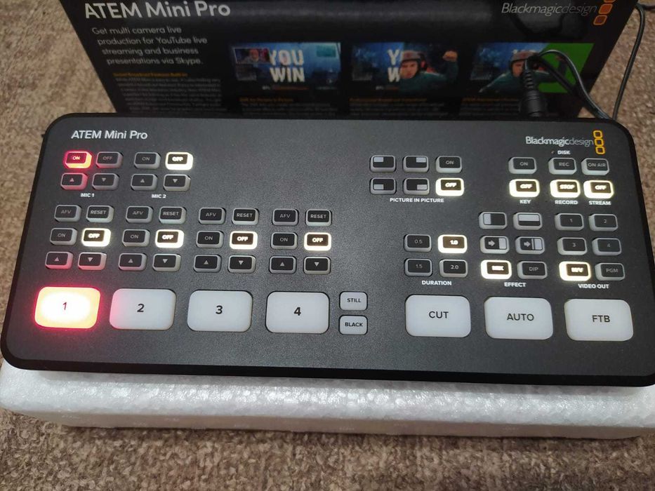 Blackmagic Design ATEM Mini Pro, mixer video, livestreaming
