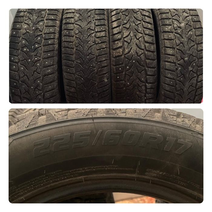 Продам шины размер 225/60R17