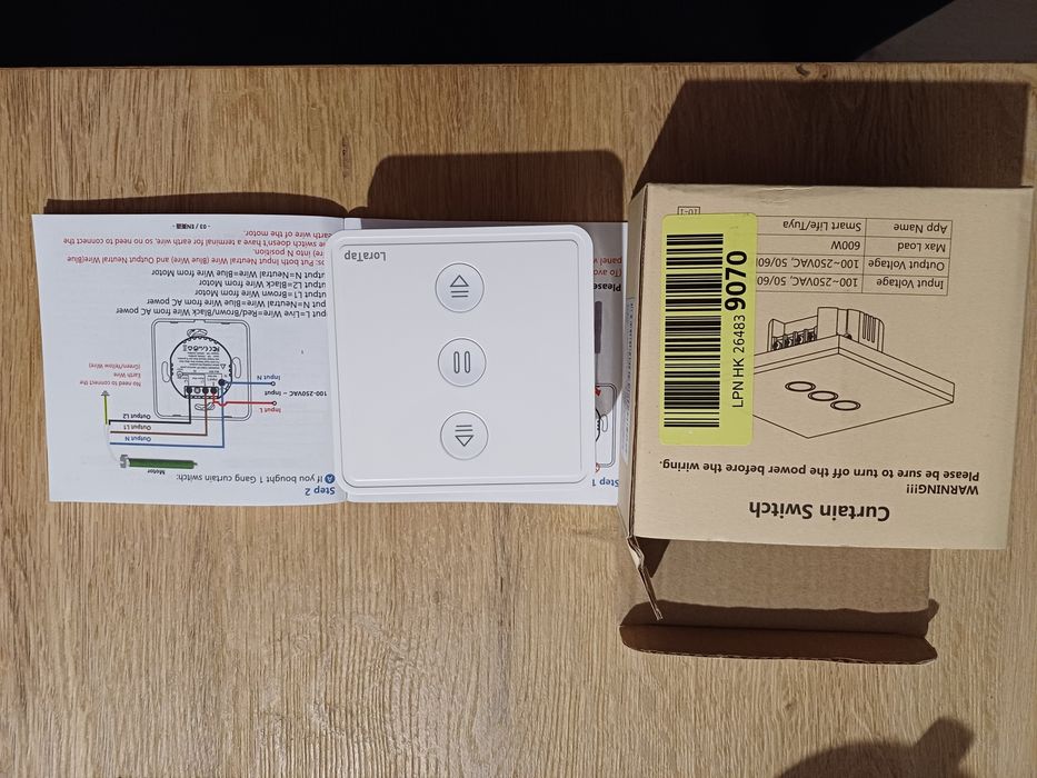 Întrerupător inteligent rulouri LoraTap