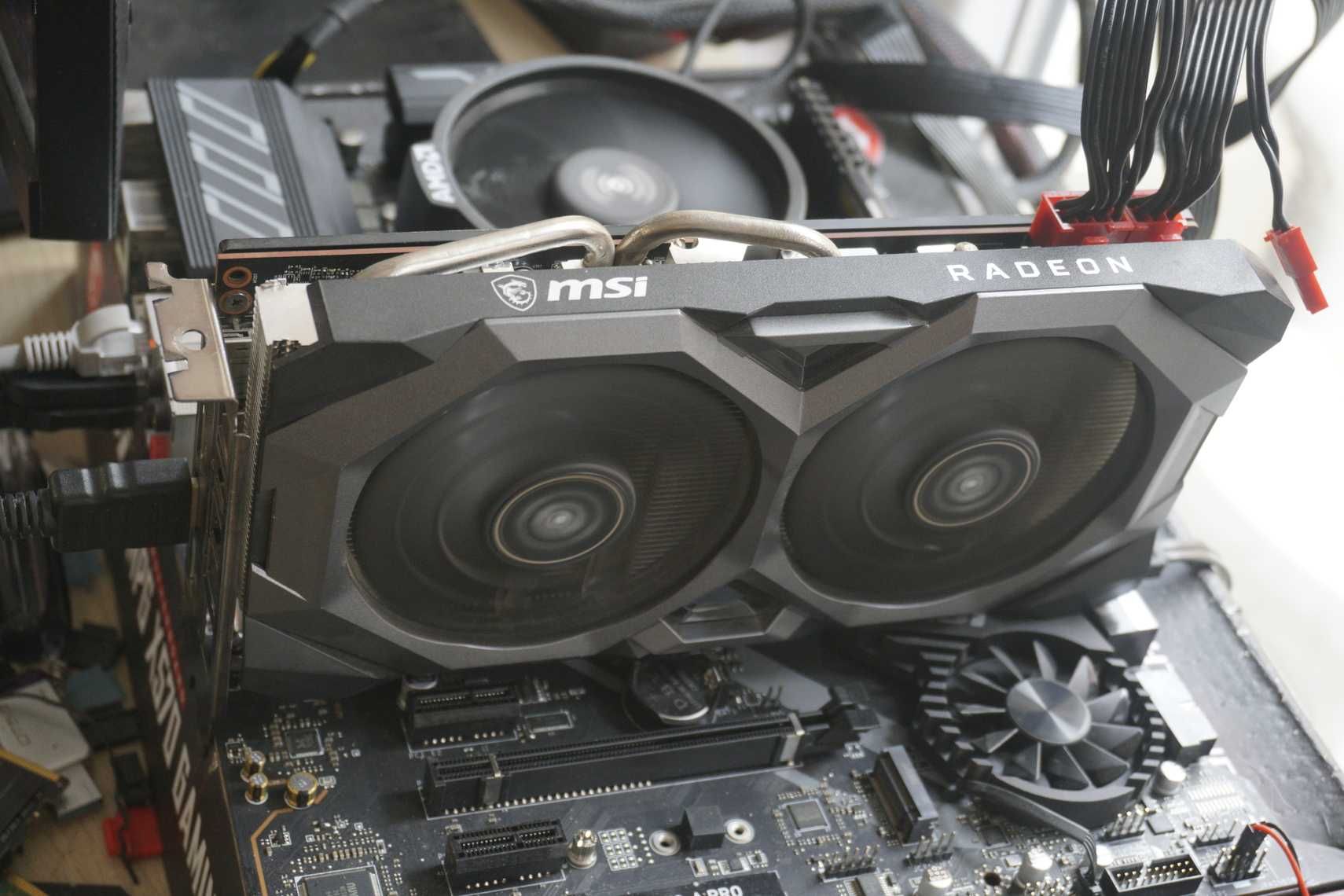 Видеокарта GPU Radeon RX 5700XT 8GB MSI MECH / Вкл. ДДС