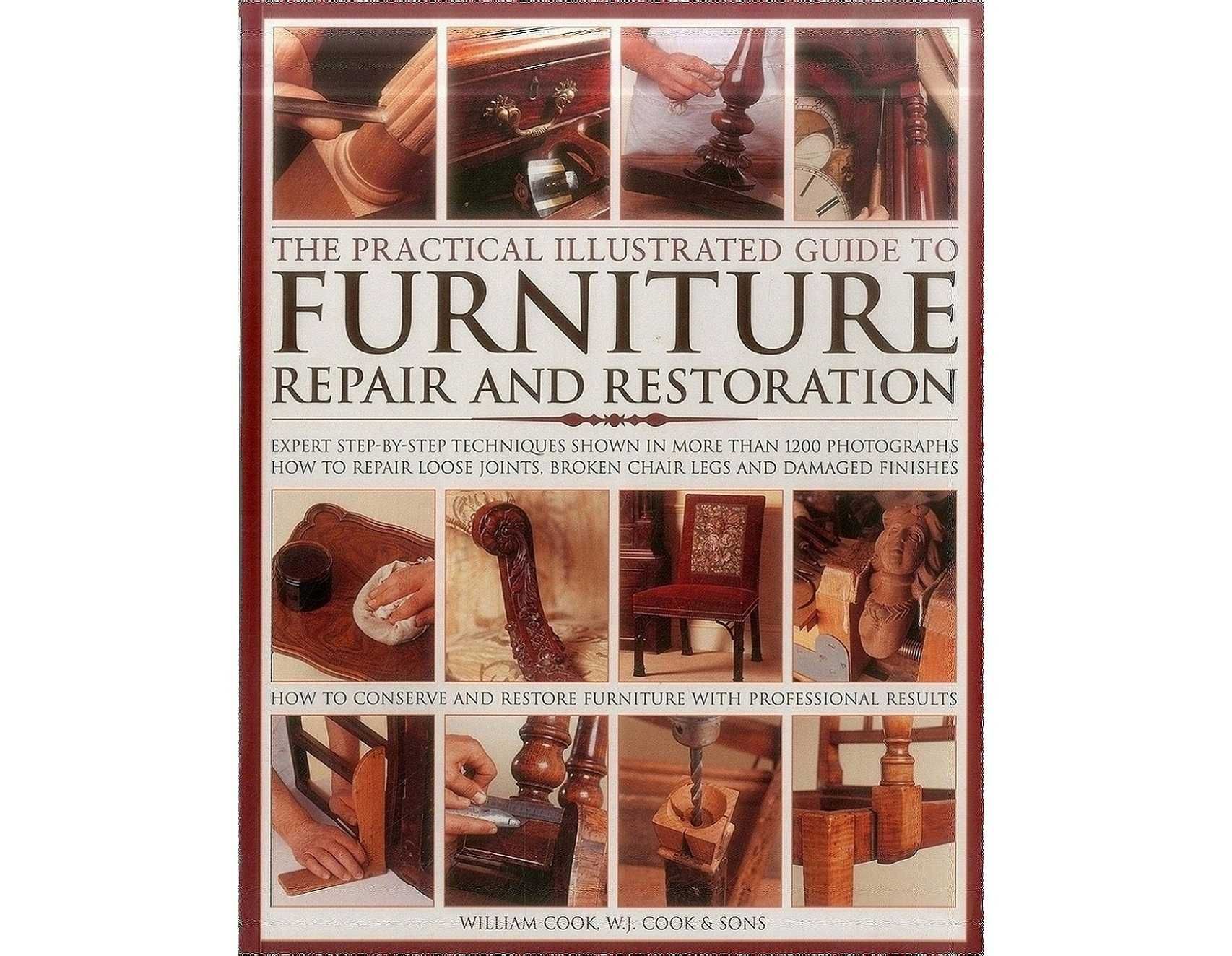 Carte despre mobila reparatii mobilier, format A4 cu ilustrati