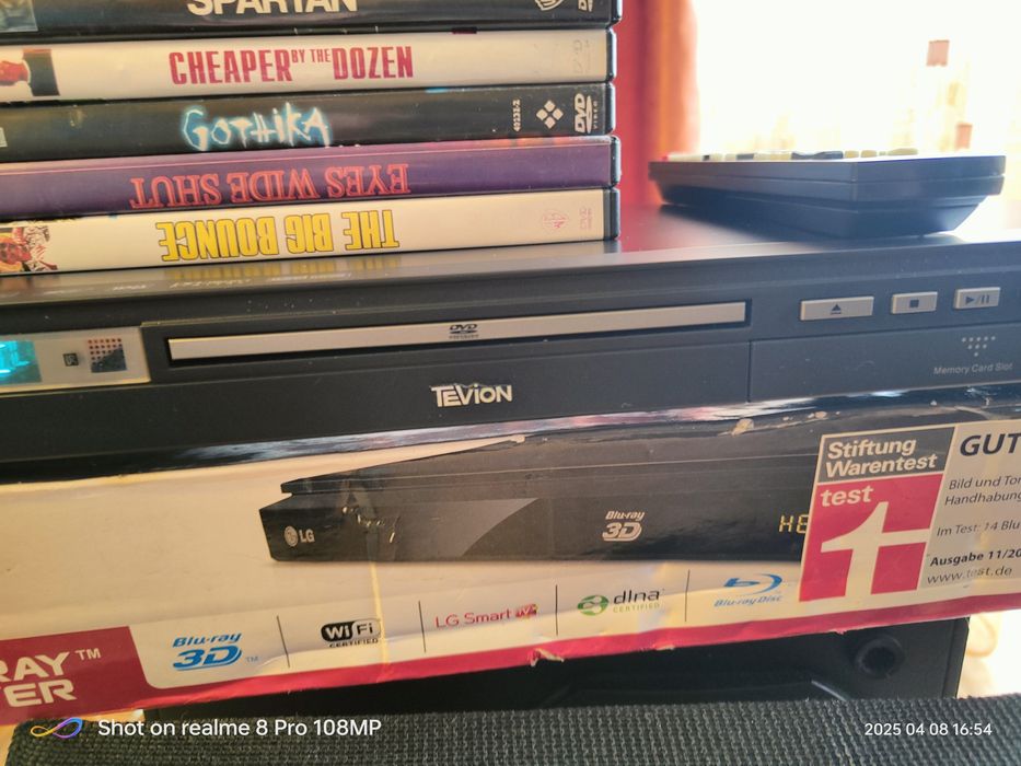 Tevion dvd,cd,mp3,player,nou.