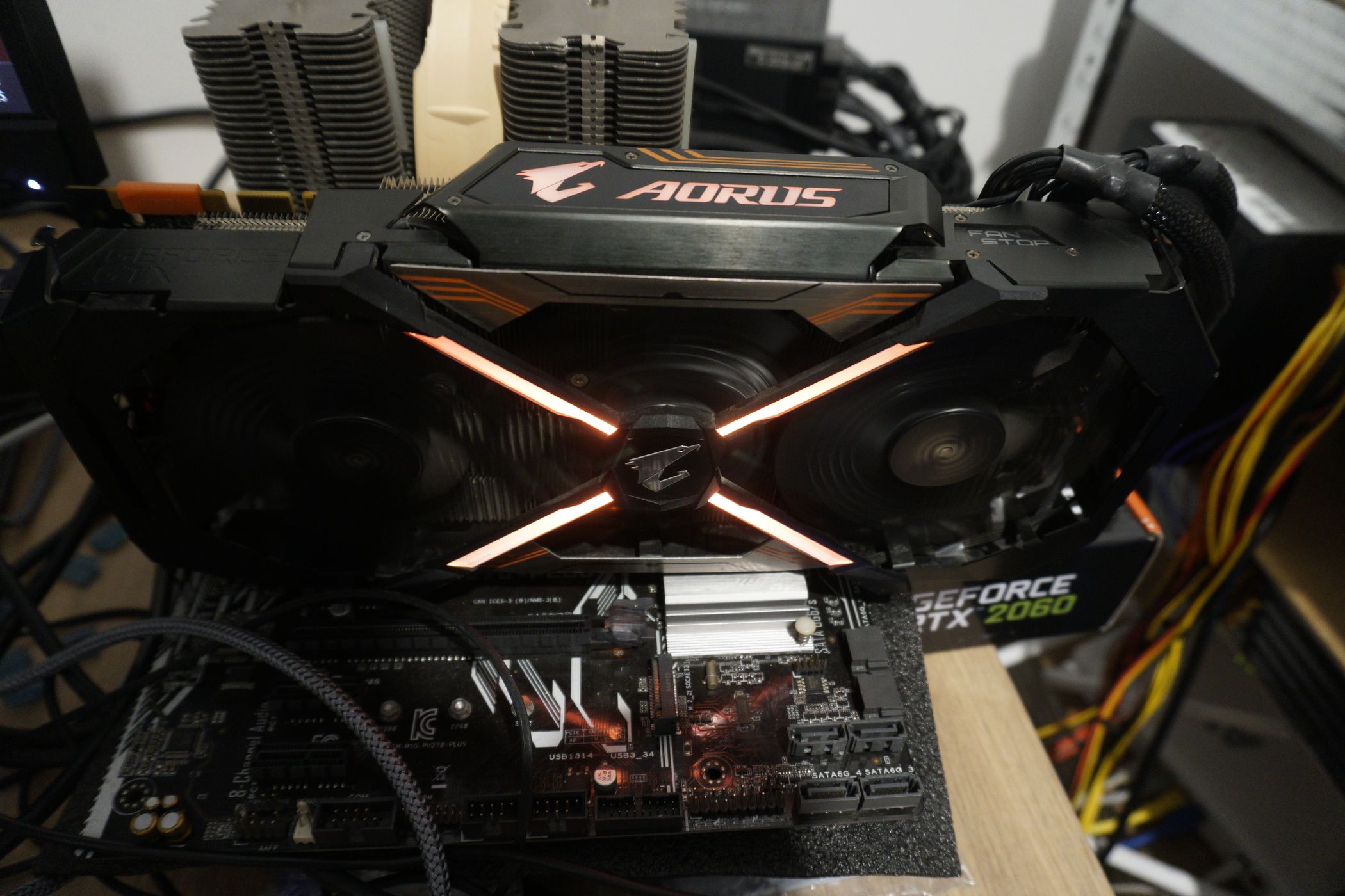 Видеокарта GTX 1080Ti 11GB Gigabyte Aorus / вкл ДДС