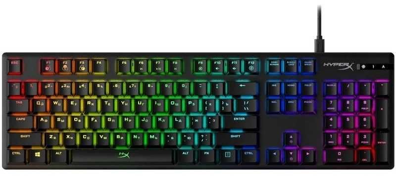 Комлпект клавиатура, коврик, мышь HyperX
