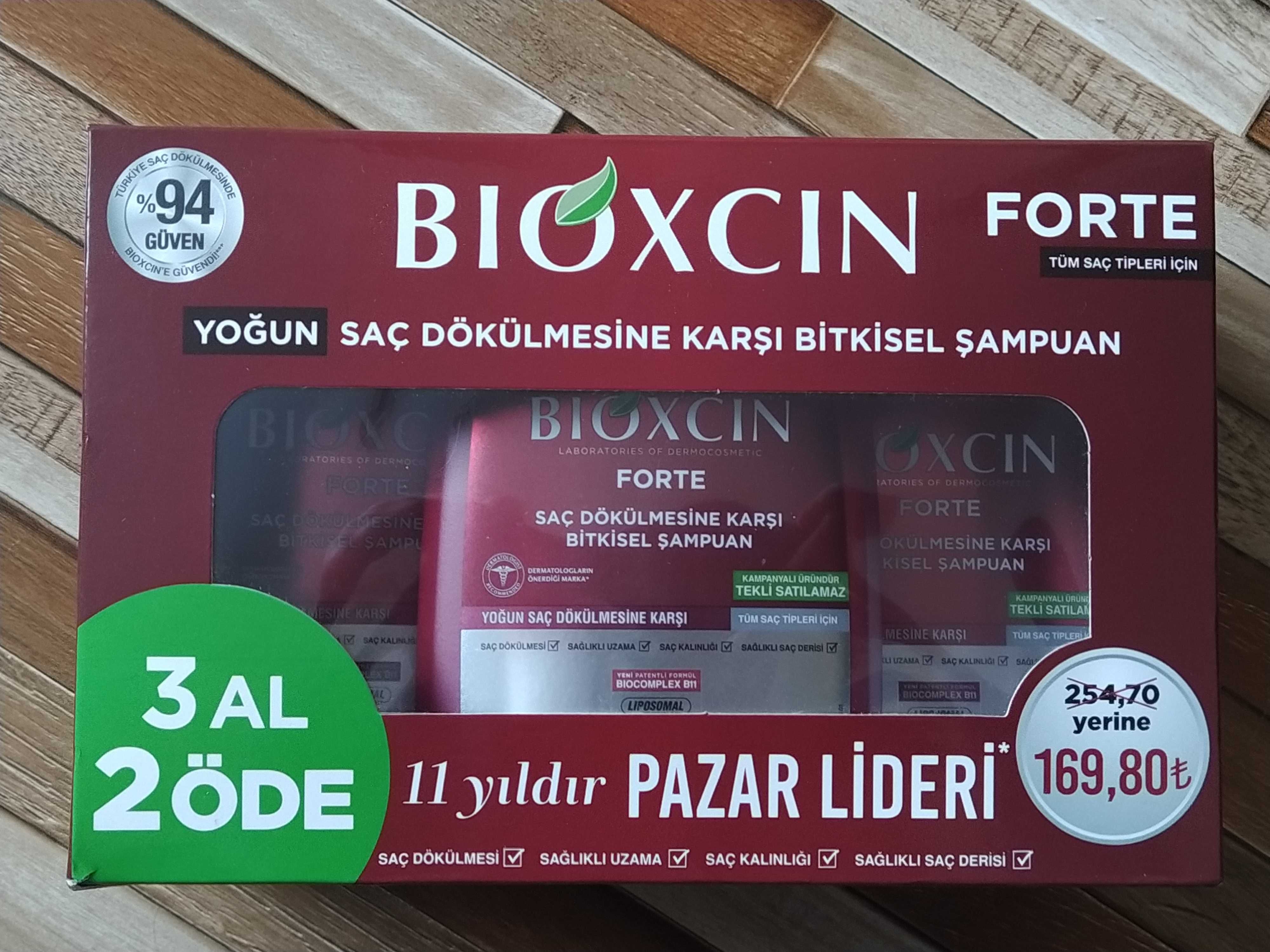 Bioxin Биоксин за косопад комплект шампоани идеалния подарък