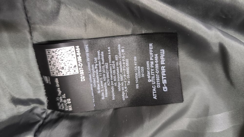 Оригинално яке G-star Raw Attac
