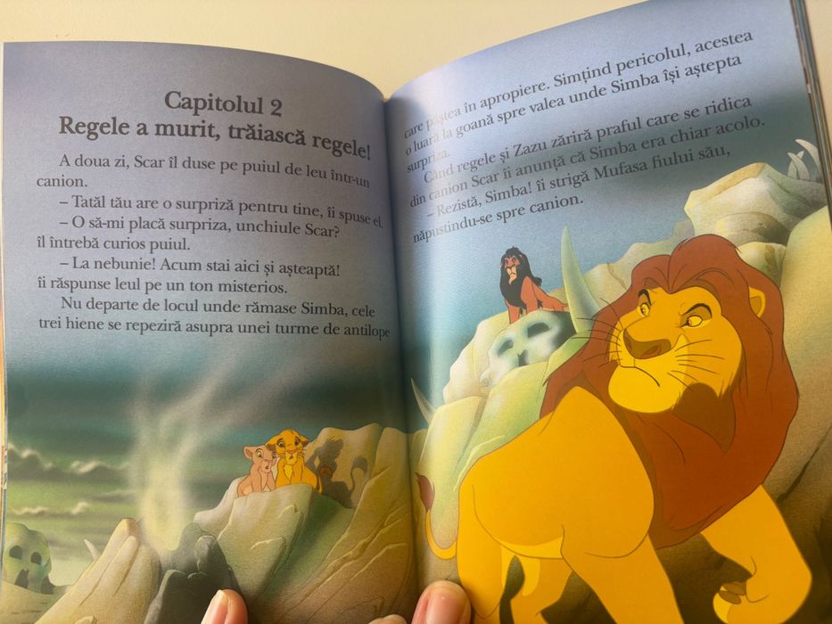 Trei Carticele noi, seria Disney, Invat sa citesc, varsta 5-7 ani