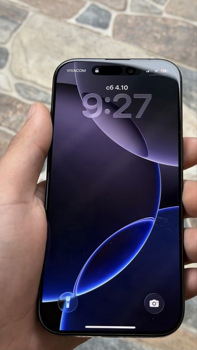 iPhone 16 Pro, 128GB – отлично състояние, 10 месеца гаранция