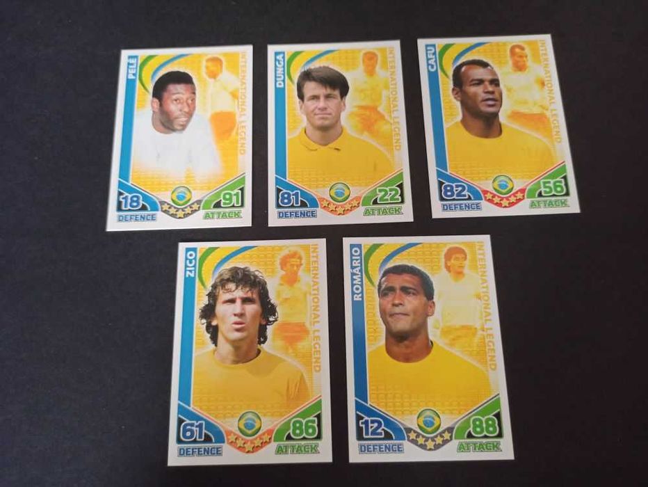 Set complet 32 cartonase Topps MA World Cup 2010 (Maradona, Pele, etc)