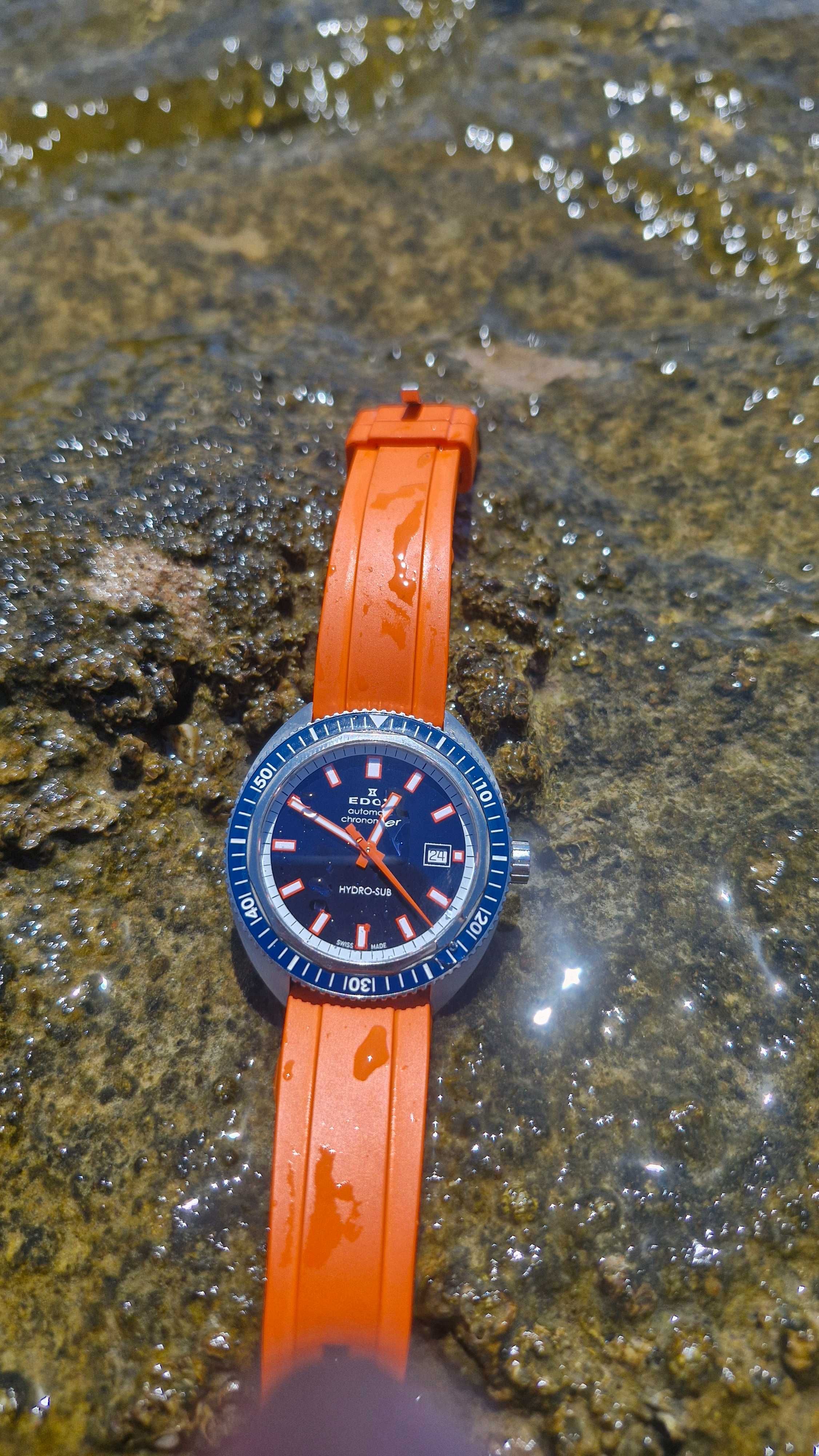 EDOX Hydro-sub сертифициран COSC limited дайвър с Caliber 806