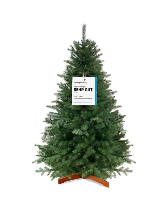 Brad artificial 180 cm Pure Living, aspect realist, suport din lemn