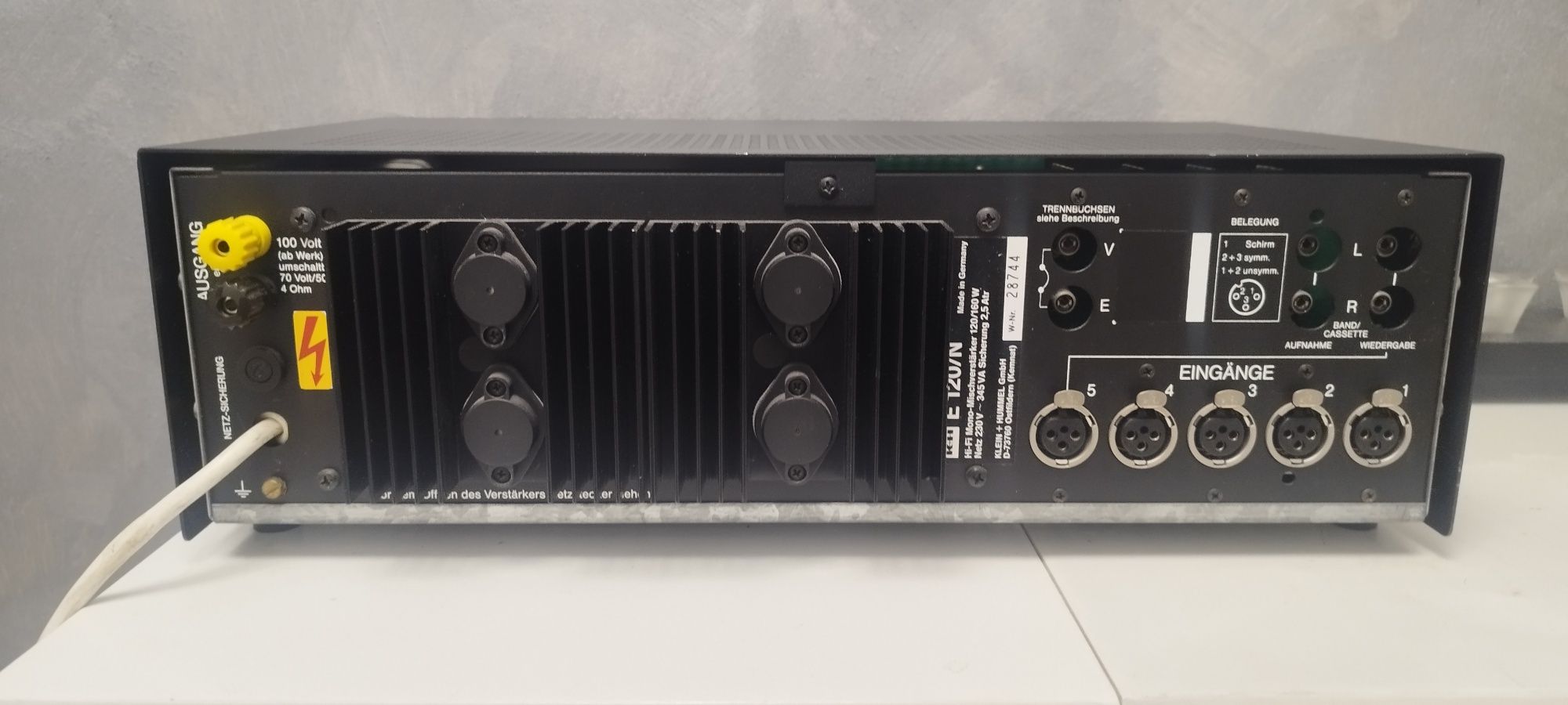 Vand amplificator KH Telewatt E 120/N