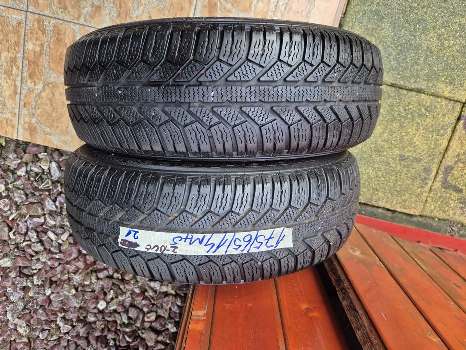 Vând cauciucuri 175/65/14 M+S 2 buc imp Germania