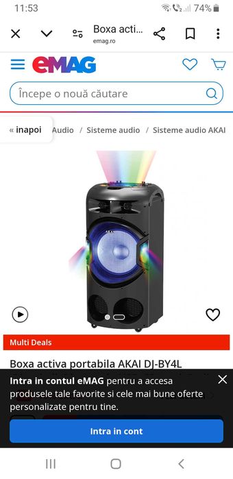 Akai bluetooth 20