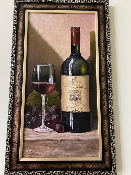 Холст и масло: Интересная Картина ручной работы