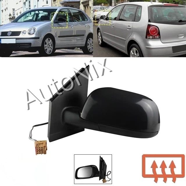 VW Polo НОВО Огледало странично за фолксваген поло електрическо