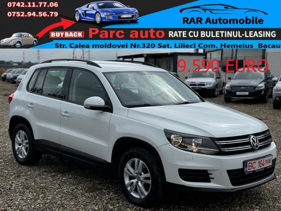 Volkswagen Tiguan Vw Tiguan 2.0TDI Carlig Rate Garantie Buy-Back