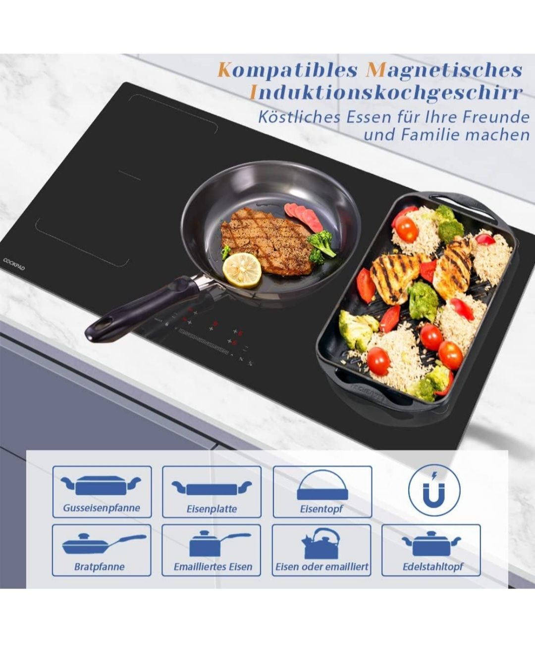 COOKPAD Индукционен котлон