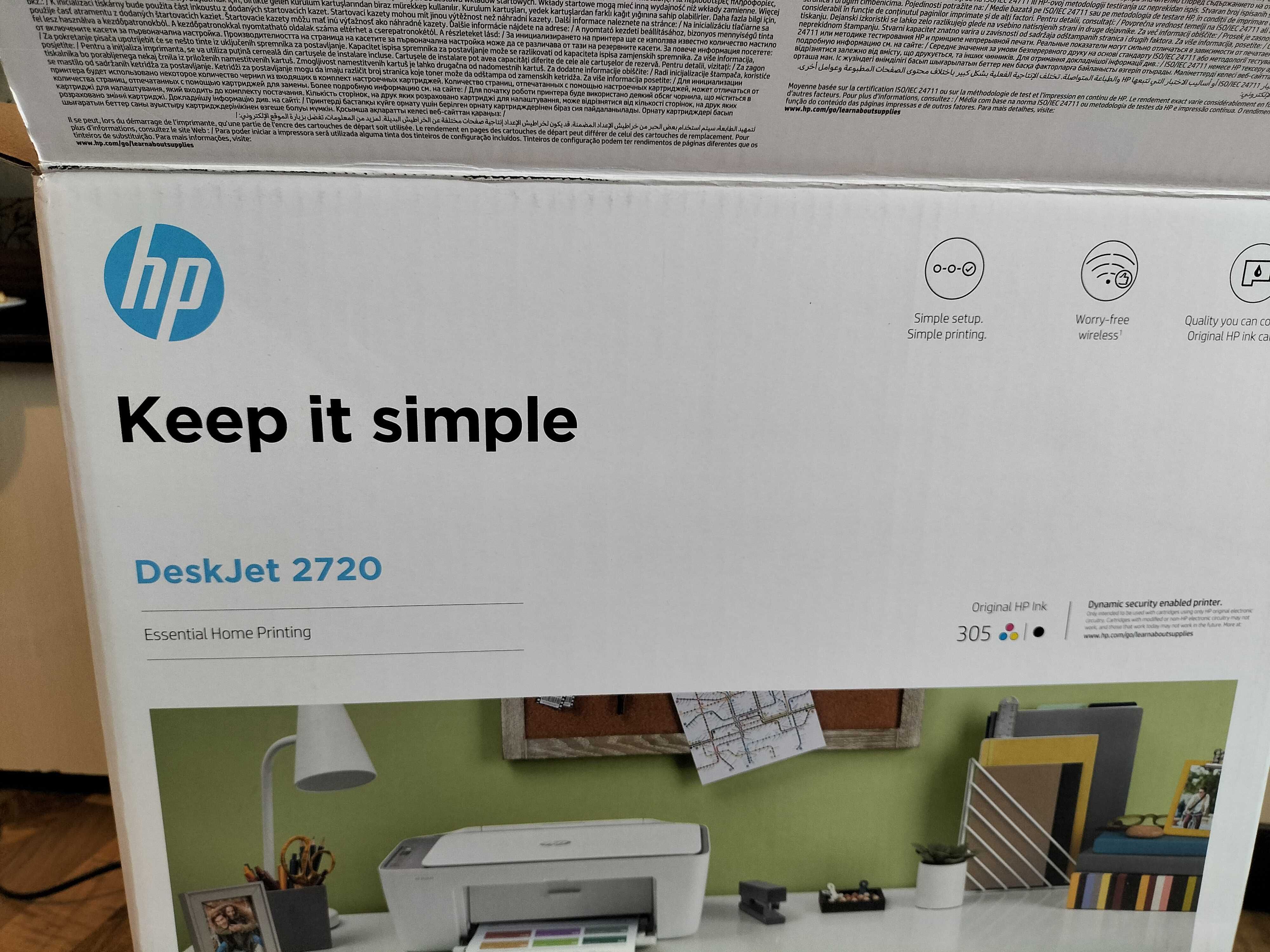 Vând imprimantă HP DESKJET 2720