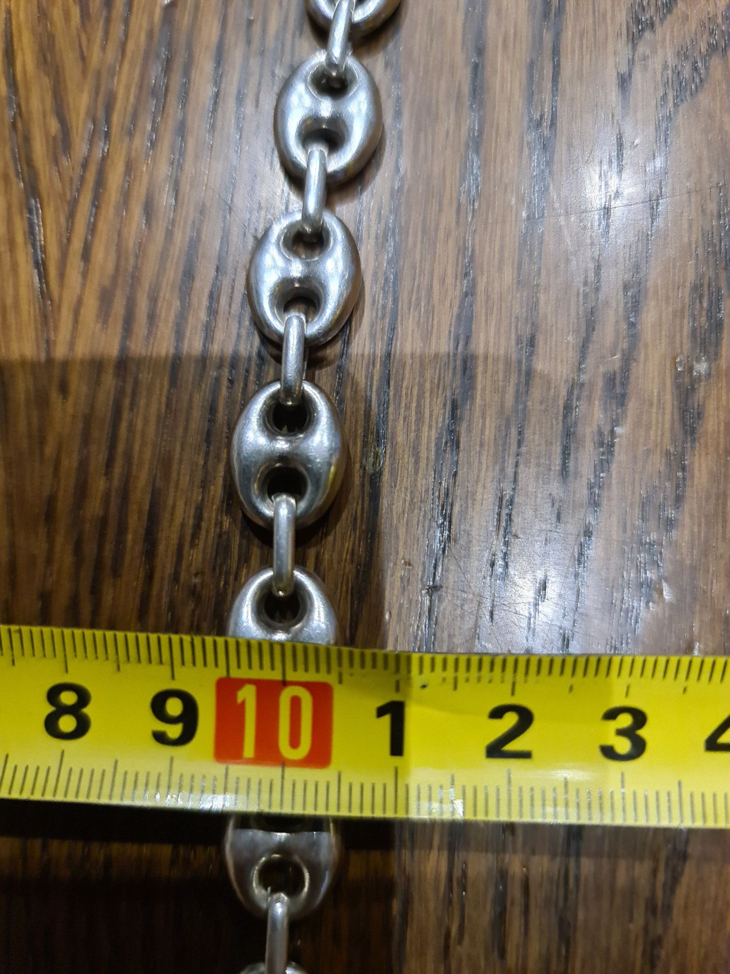 C Bratara argint 925 model bob cafea stil gucci,19 cm stare perfecta