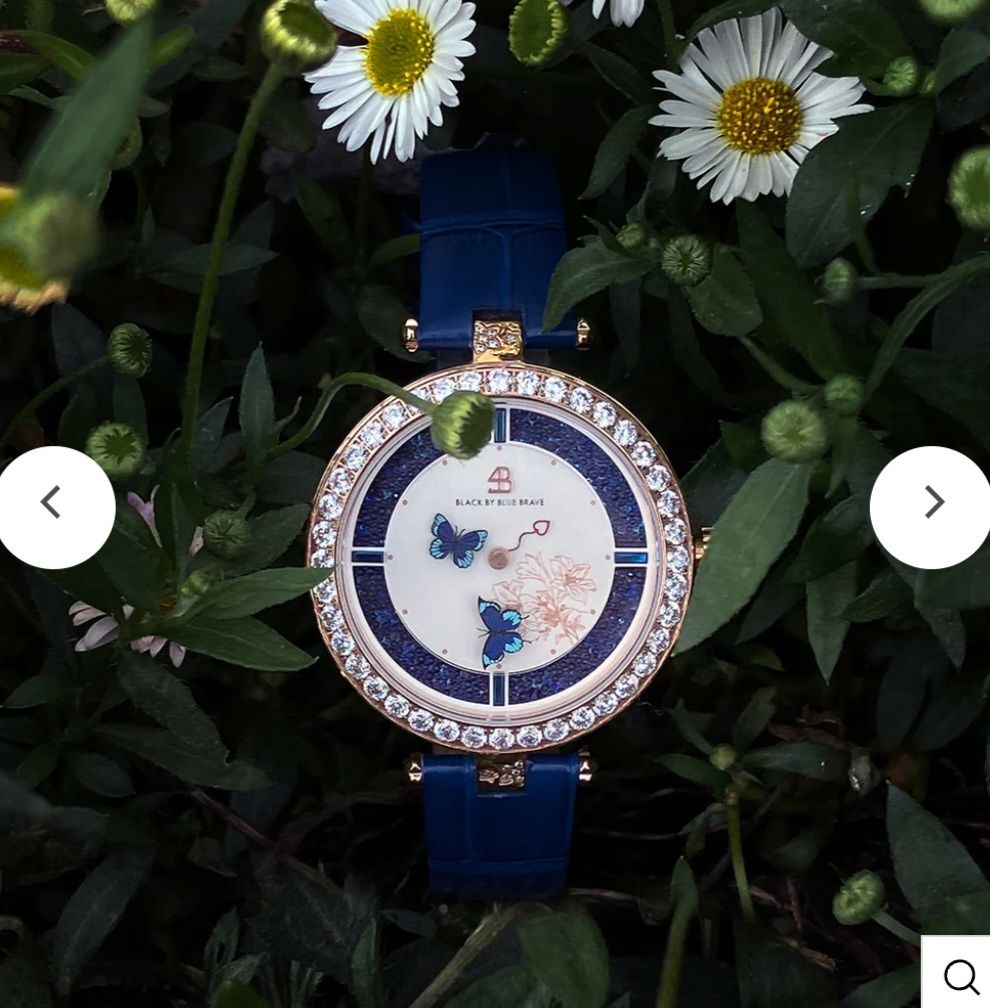 Дамски часовник - Butterfly Lovers 34mm