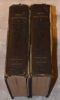 MON DOCTEUR 1 & 2 encyclopedie morderne de medecine et d'hygiene 1928