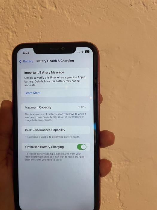 Iphone 11 64 gb червен red 100%