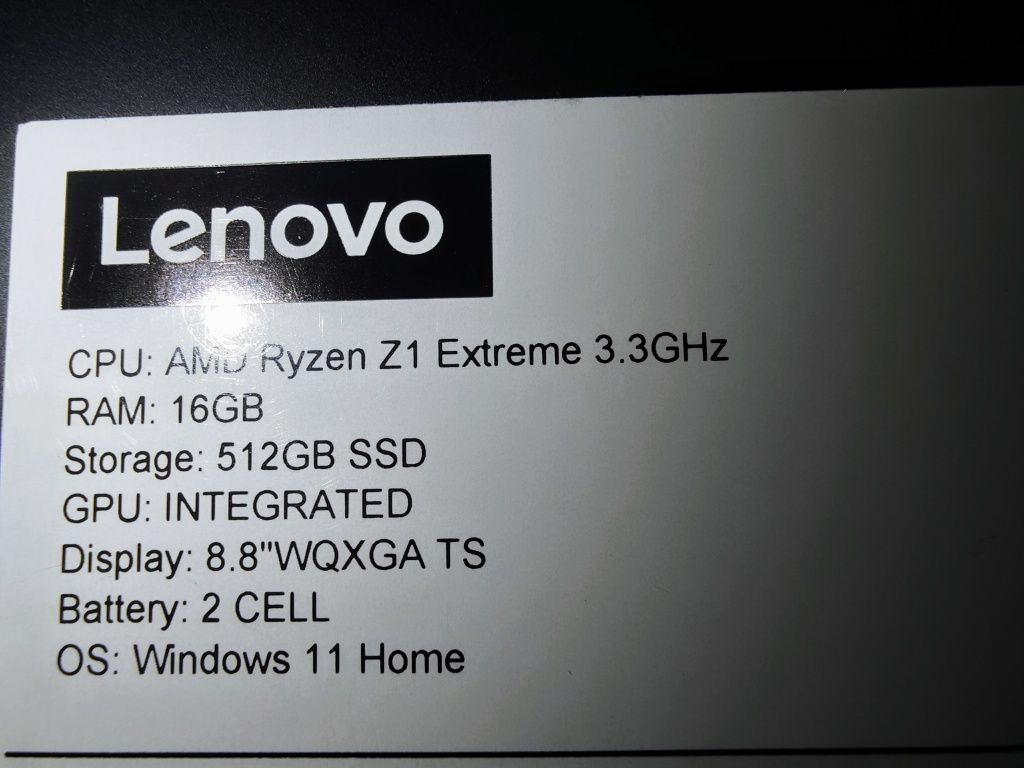 Lenovo Legion Go конзола с оставаща пълна гаранция