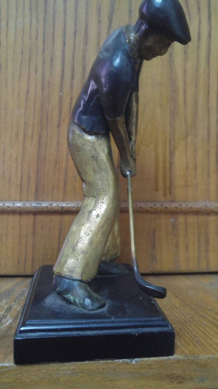 Sculptura din bronz,masiva deosebita