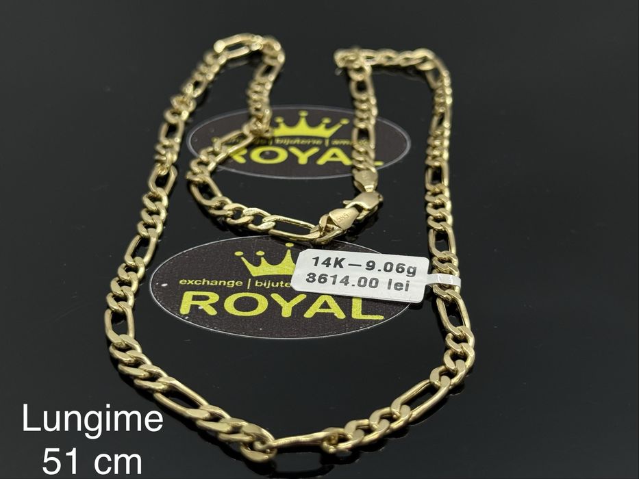 Bijuteria Royal: Lant aur 14k/9.06 gr