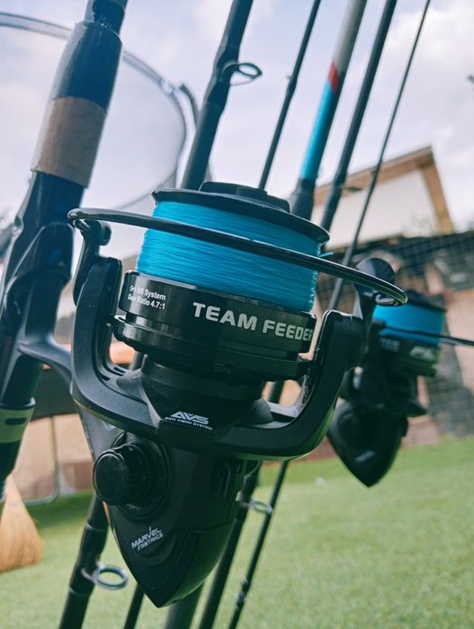 Set 2 Lansete Feeder Pro FL ROYAL 3,9m 60-180 grame + FL Team Feeder T