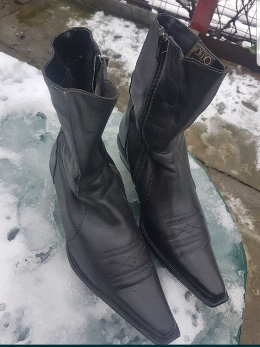 Ghetuțe ciocate negre 38