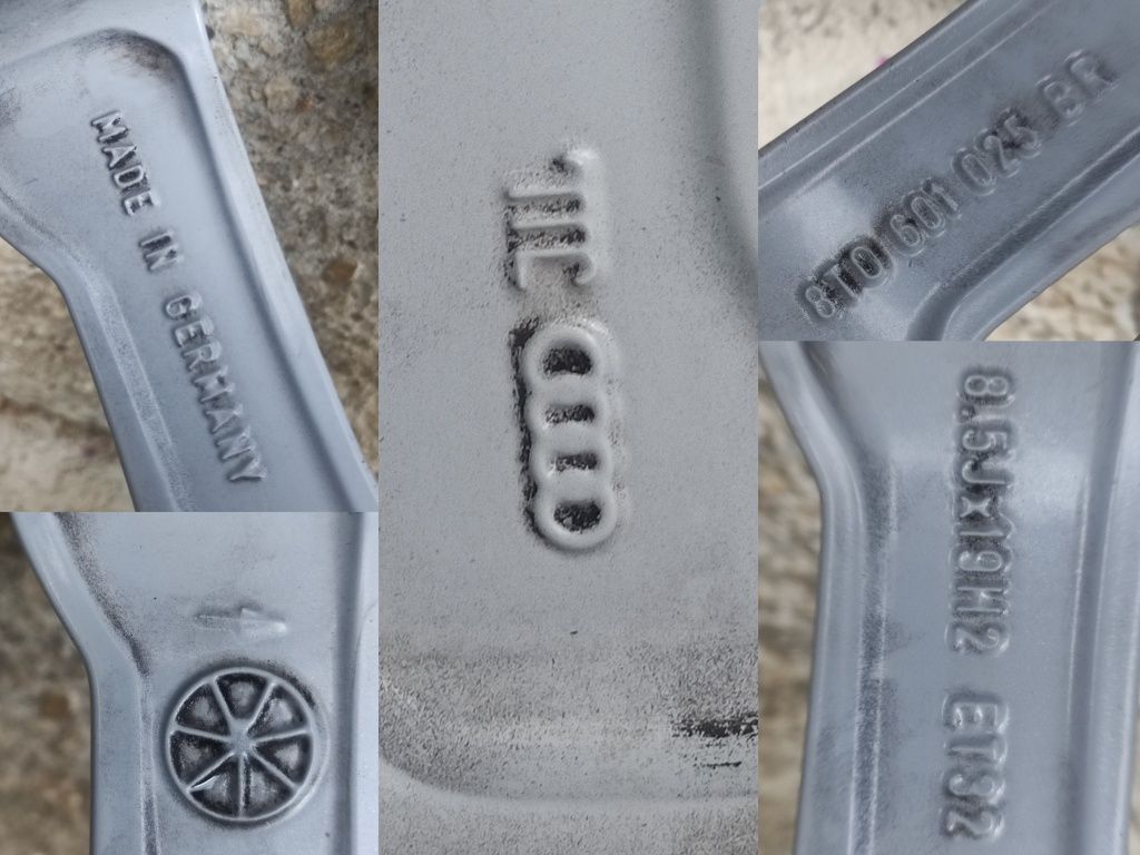 ДЖАНТИ AUDI 19" 5х112 Оригинални