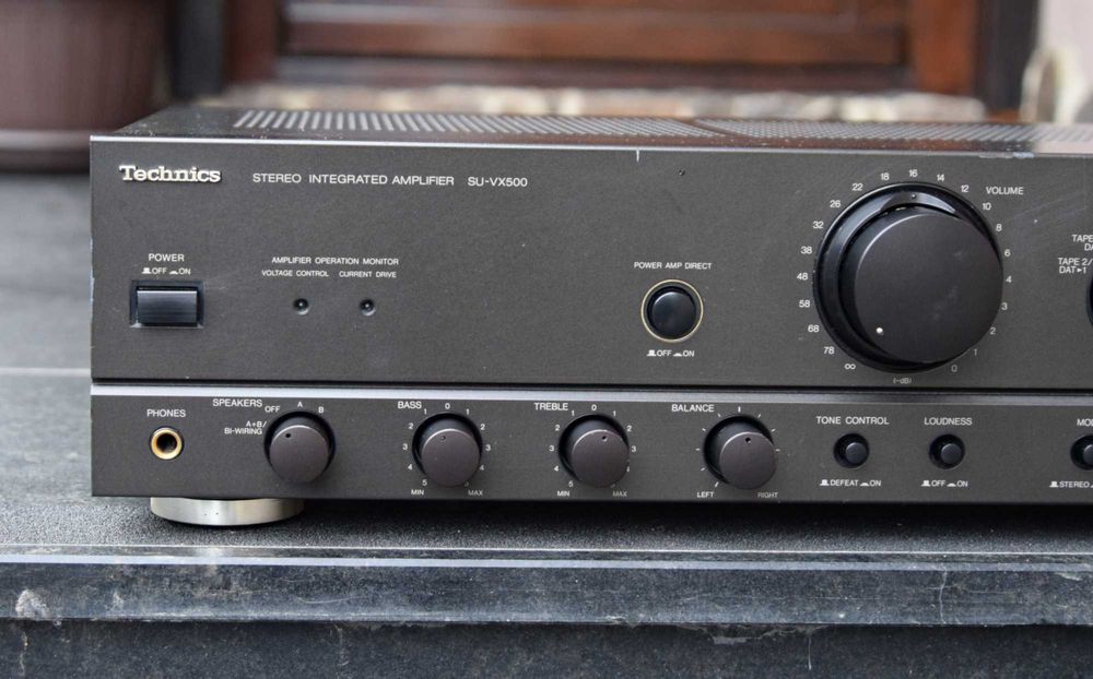 Amplificator Technics SU-VX 500, defect
