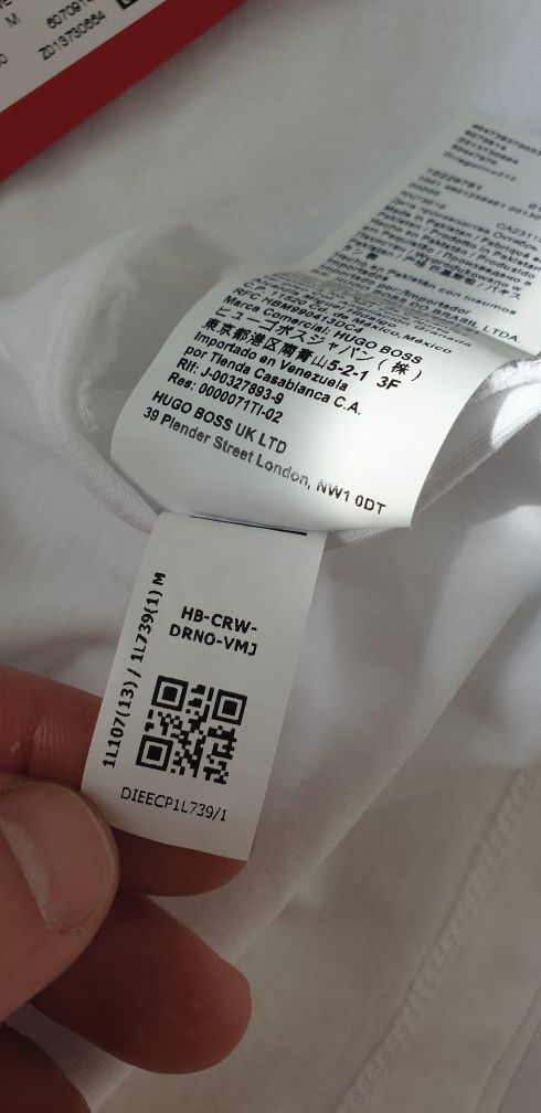Hugo Boss HUGO Diragolino212 Cotton  M НОВО! ОРИГИНАЛНА Мъжка Тениска!