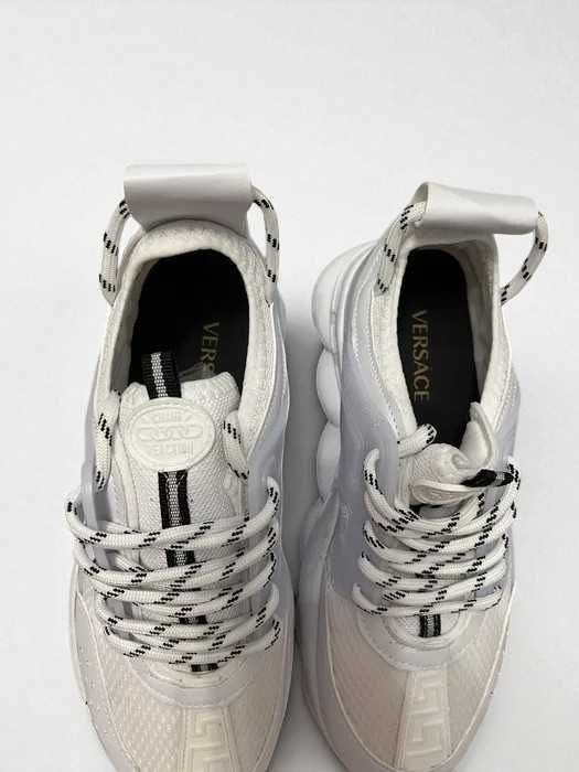 Adidasi Versace Chain Reaction Alb - Adidasi Unisex - Verificare