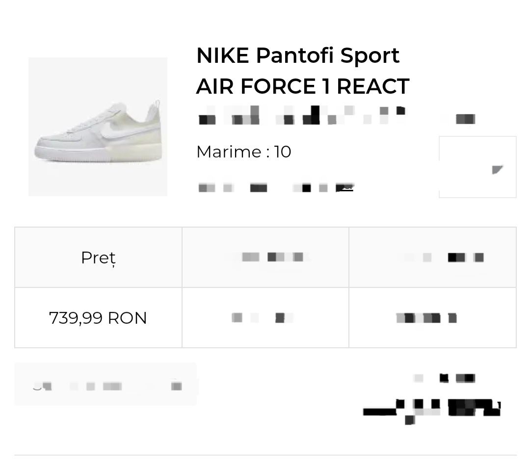 Nike Air Force 1 React x2