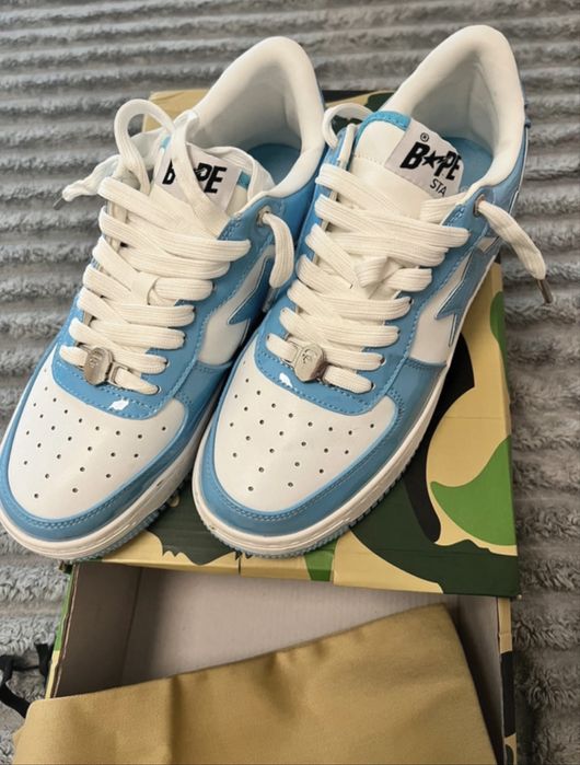 baby blue bape sta