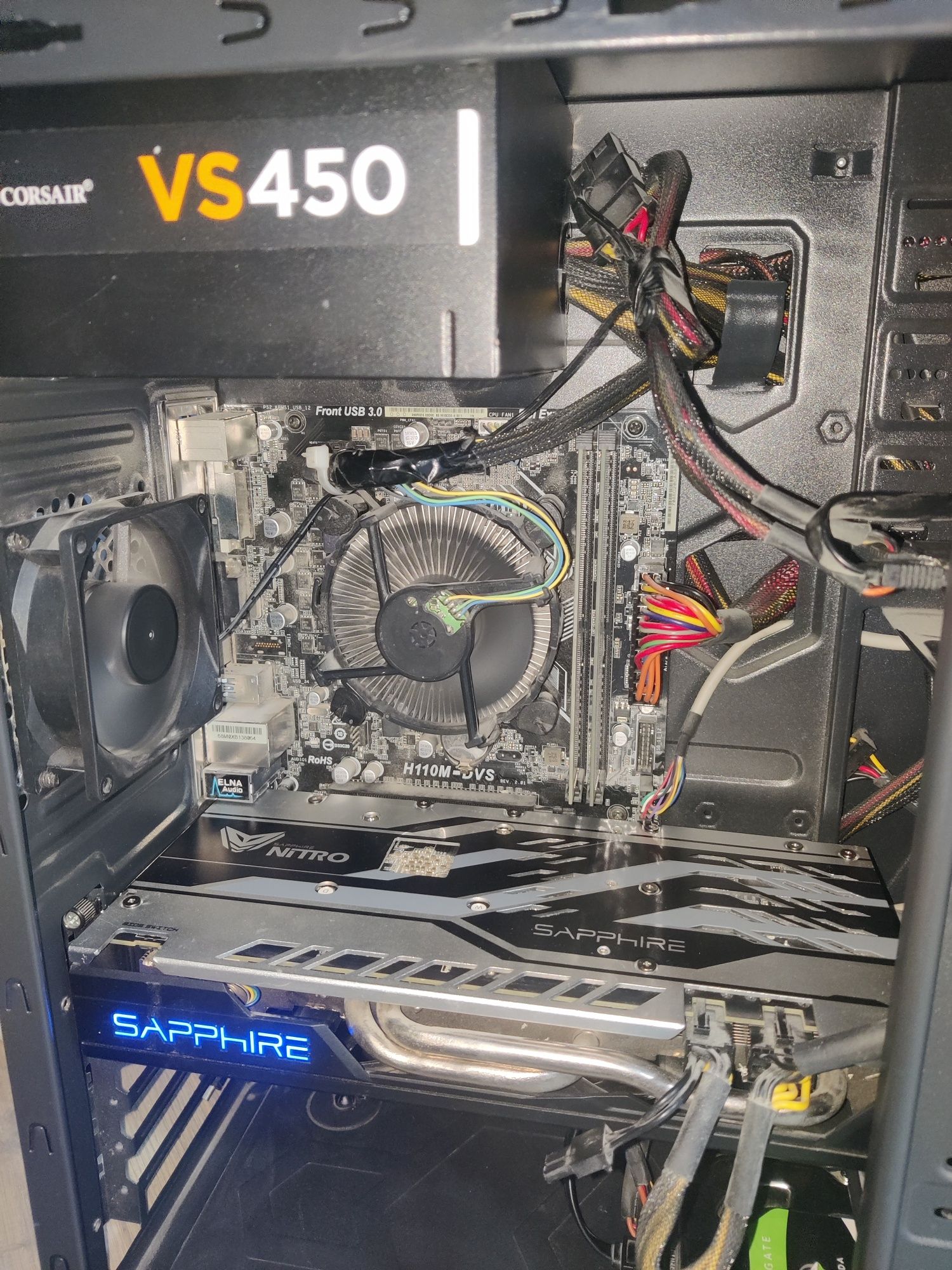 PC, Calculator I3-6100,8 GB RAM, RX580 4GB