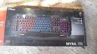 Tastatura Gaming Trust GXT 840 MYRA , 3 culori , 5 programe macro