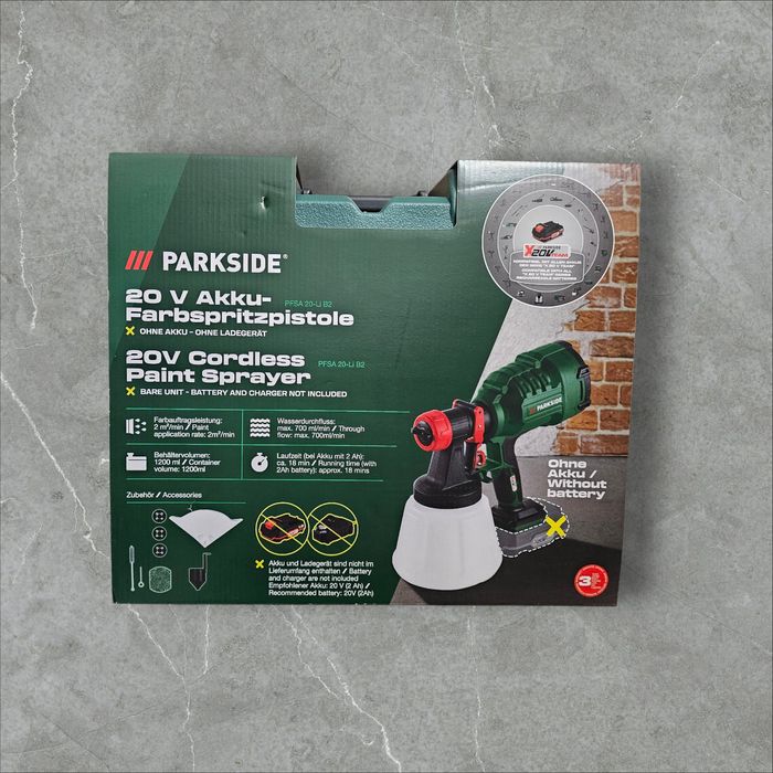 Pistol vopsit/ pulverizator vopsea PARKSIDE