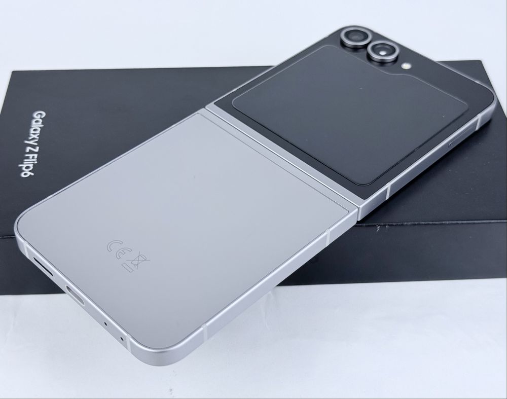 НОВ! Samsung Galaxy Z Flip 6 512GB 12RAM Silver Shadow Гаранция!