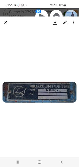 Plug reversibil lemken