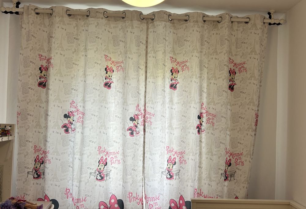 Draperii Minnie Mouse