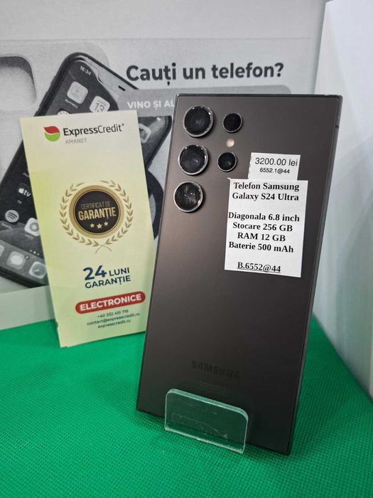 Telefon Samsung S24 Ultra 5G (AG44 Bc2 B:6552)-Garantie 2 ani!