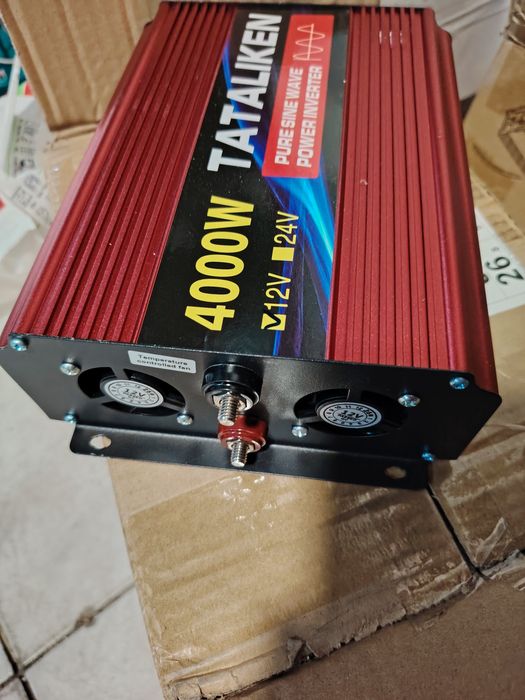 Инвертор Tataliken 4000W, чист синусоидален, преобразувател на напреже