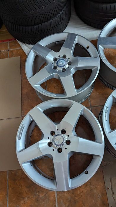 set 4 jante R 19 5x112 , Mercedes AMG pt GLS , GLE , GL , GLC , ML , R
