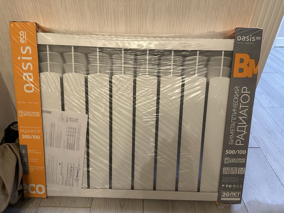 биметаллический радиатор oasis