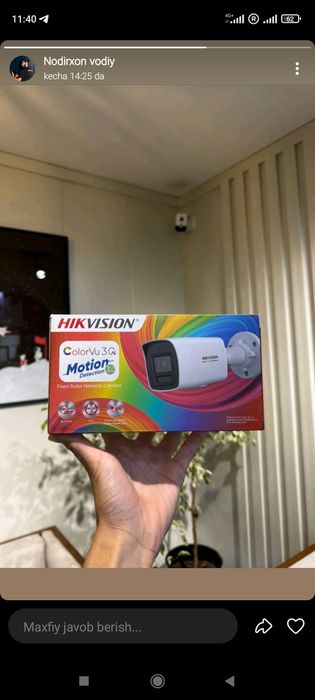 Kamera sotish oʻrnatish