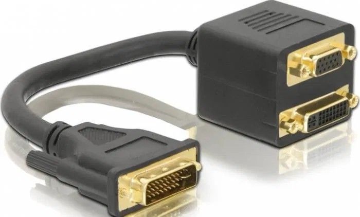 10 buc x Splittere Delock - DVI-29 T la DVI-29 M & VGA M - 300 lei